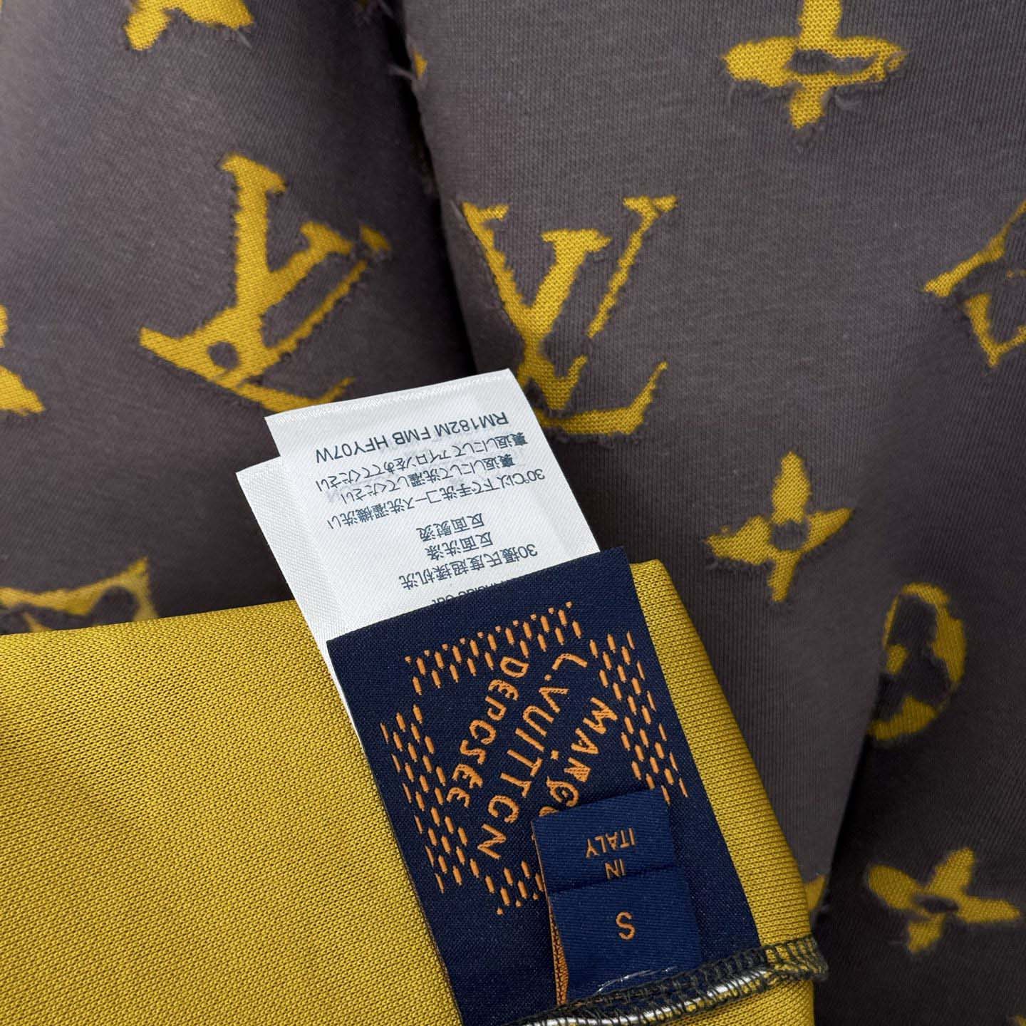 Louis Vuitton Monogram Short-Sleeved Crewneck - FashionPlug