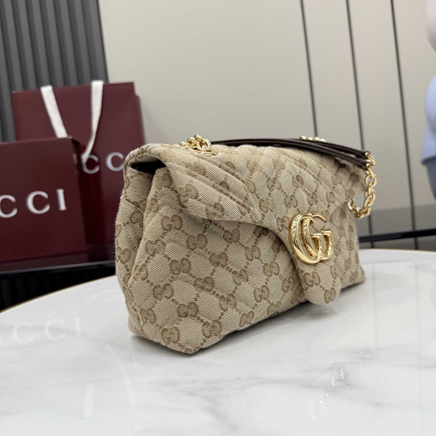 Gucci GG Marmont Small Shoulder Bag - FashionPlug