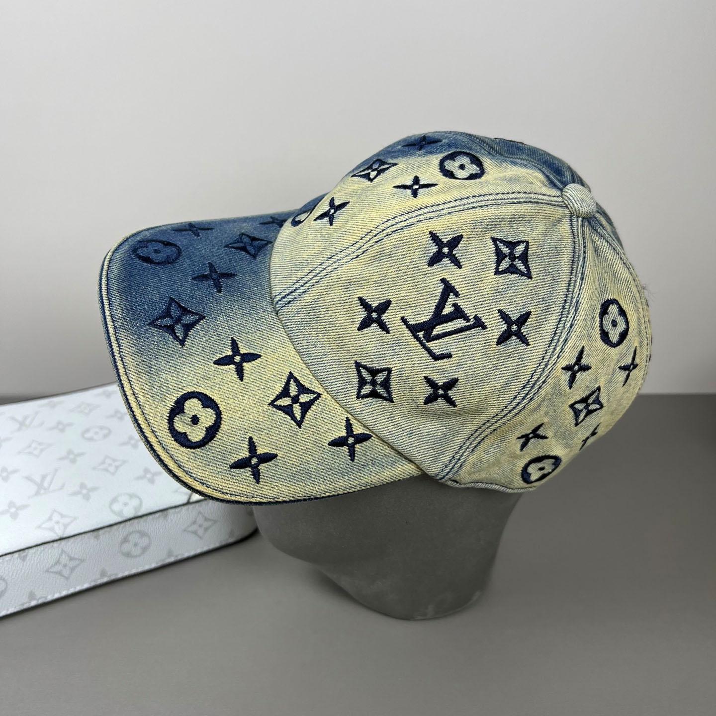 Louis Vuitton Monogram Gradient Hat - FashionPlug