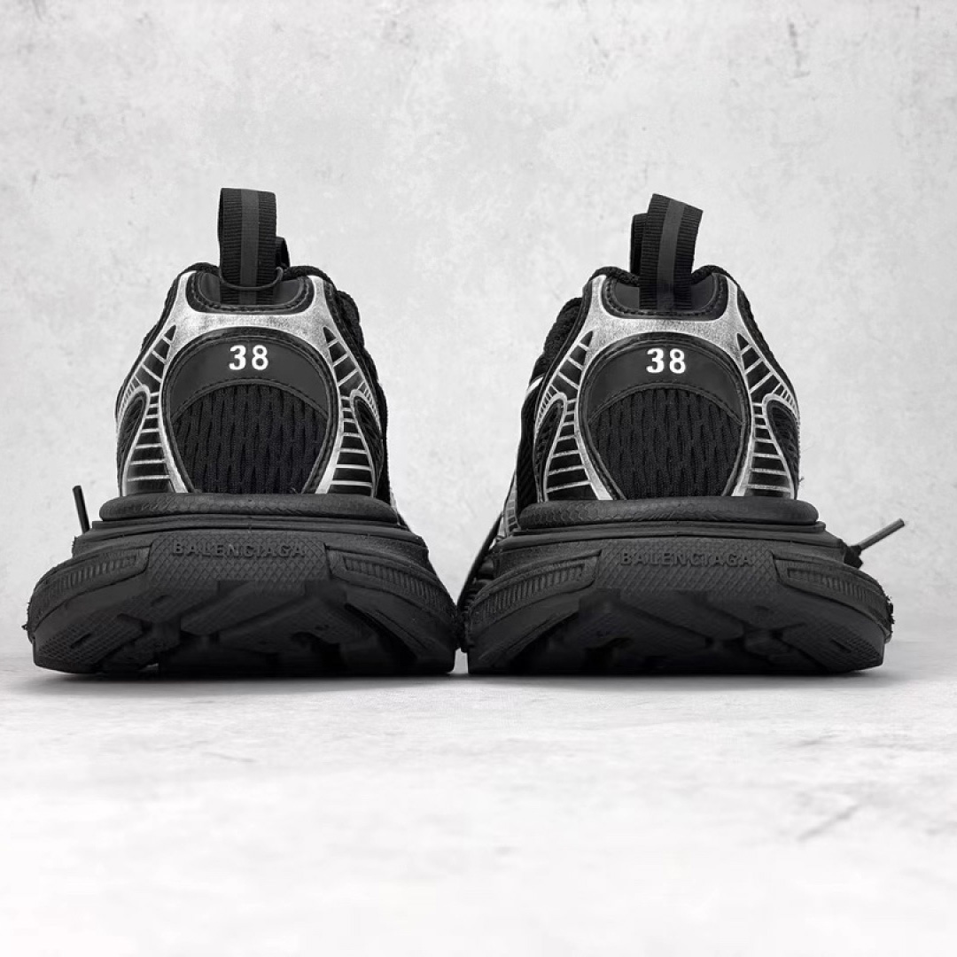 Balenciaga 3XL Sneaker 'Worn-Out - Black White' - FashionPlug