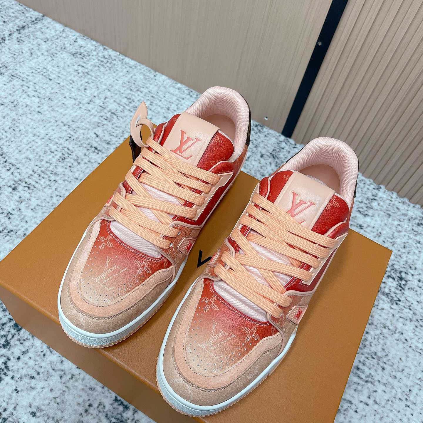Louis Vuitton LV Trainer Sneaker  1AJTPM - FashionPlug