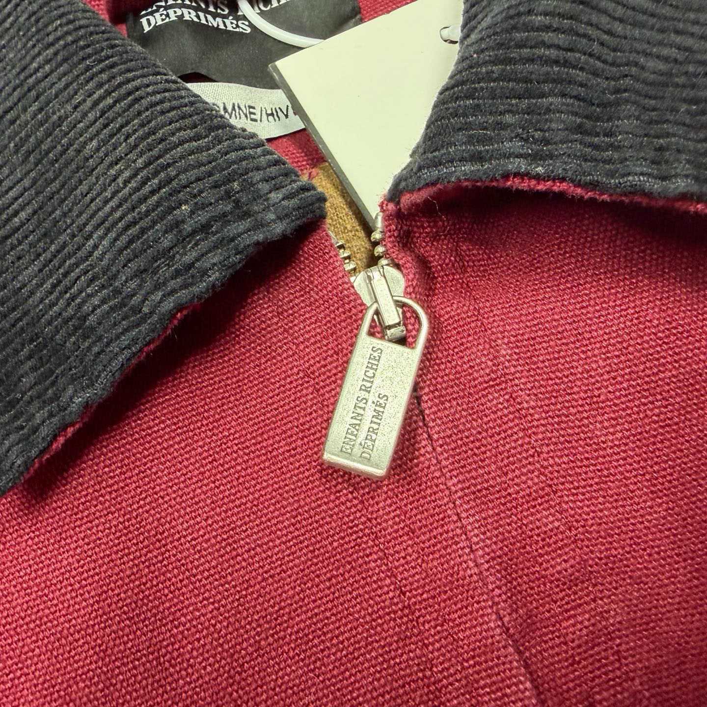 Enfants Riches Deprimes Blanket Lined Work Jacket - FashionPlug