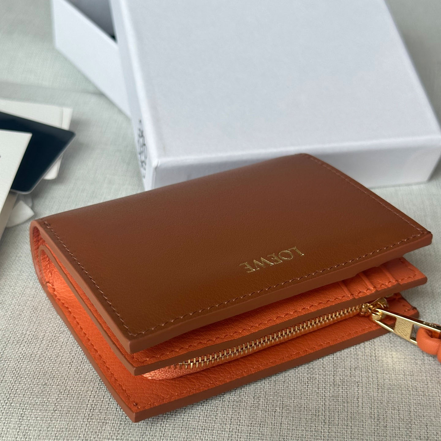 Loewe Knot Compact Wallet - FashionPlug