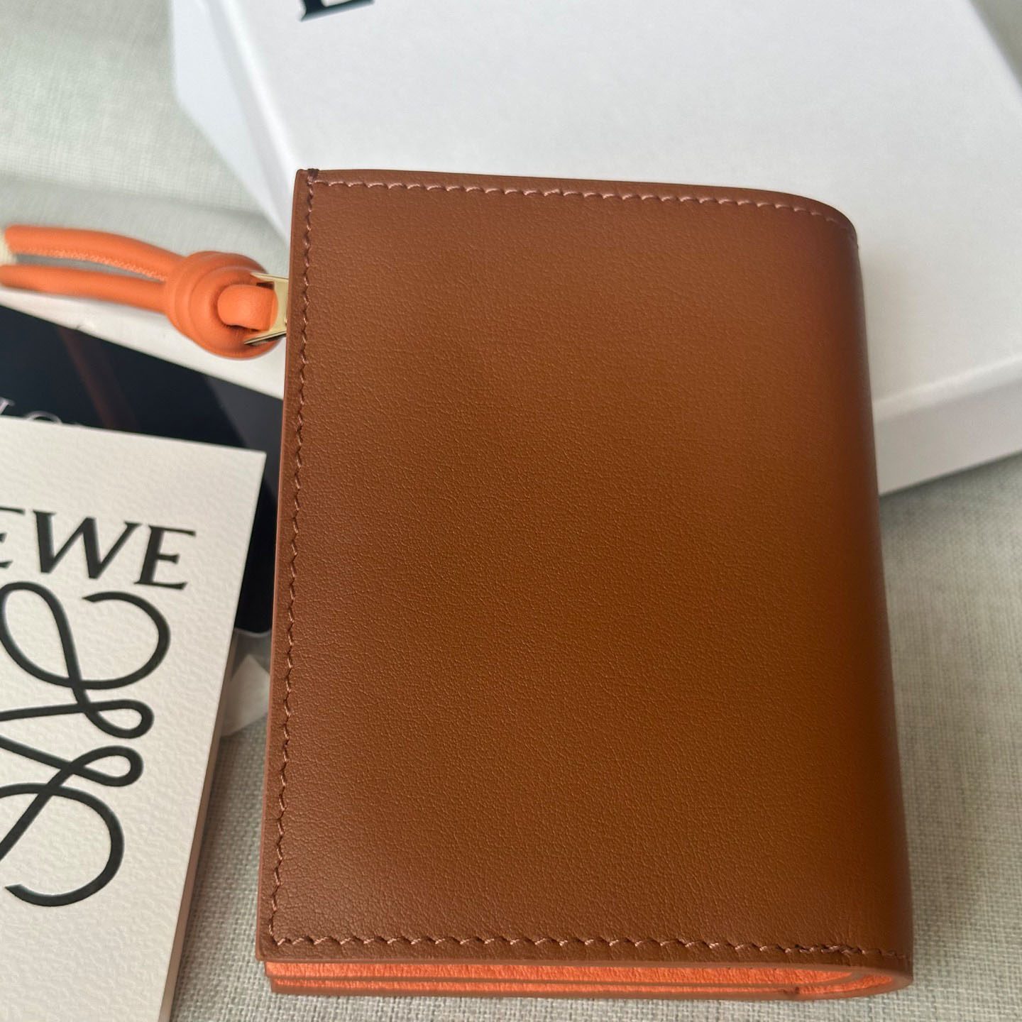 Loewe Knot Compact Wallet - FashionPlug