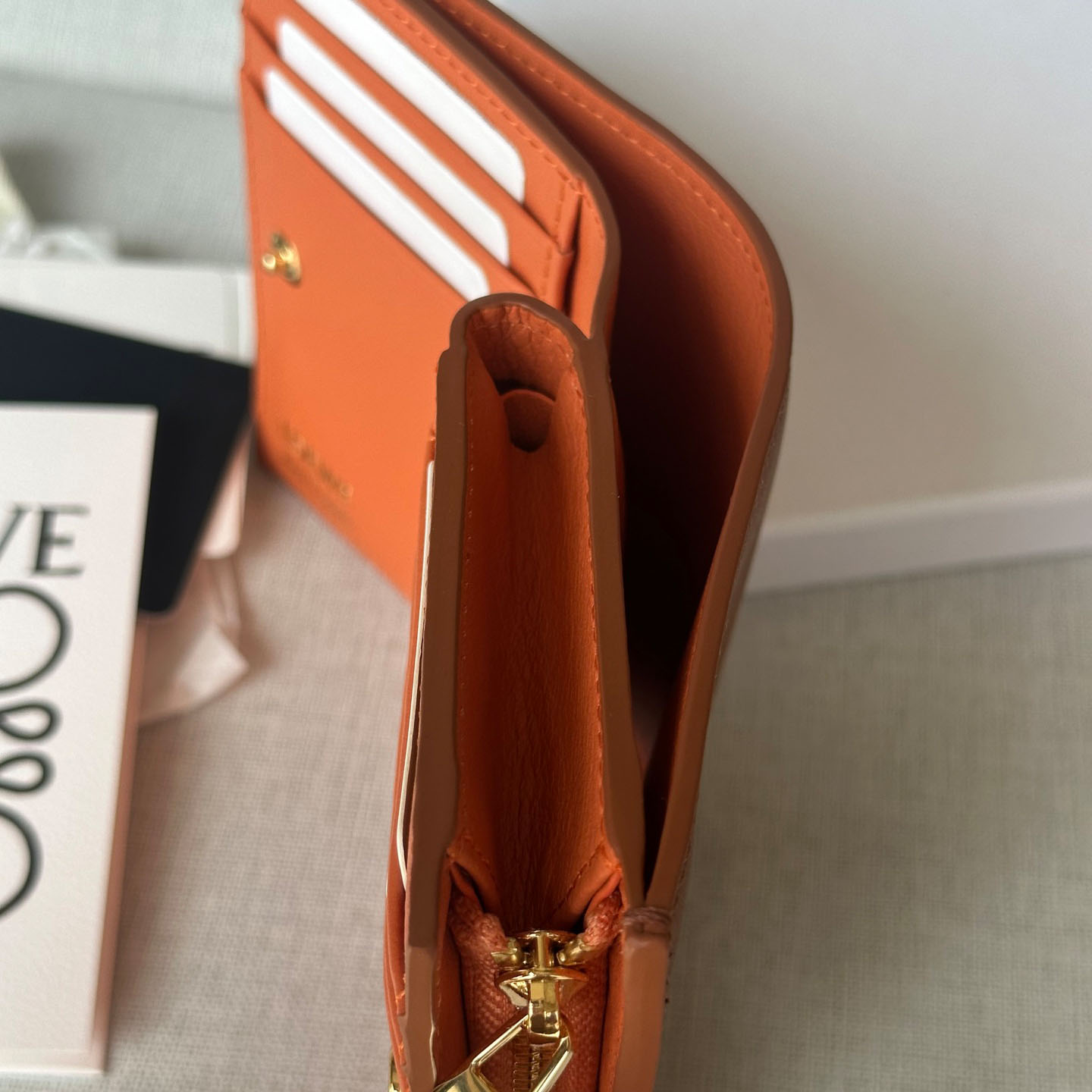Loewe Knot Compact Wallet - FashionPlug