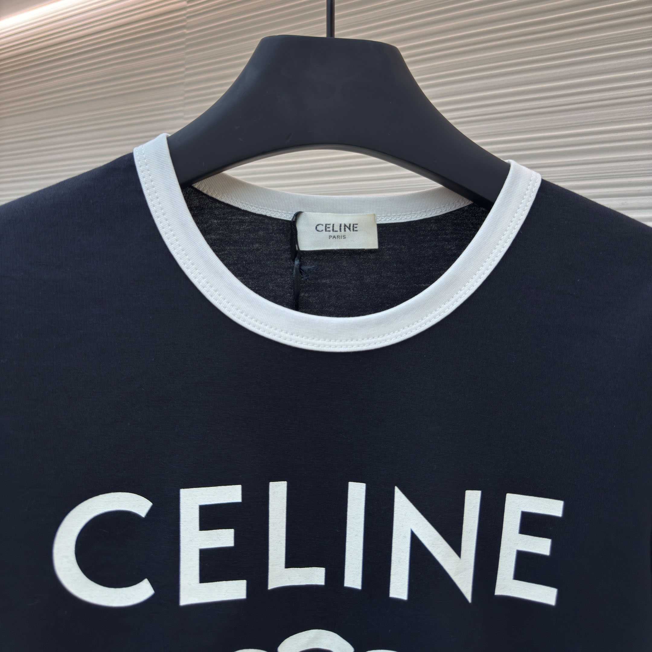 celine Paris T-shirt In Cotton Jersey - FashionPlug