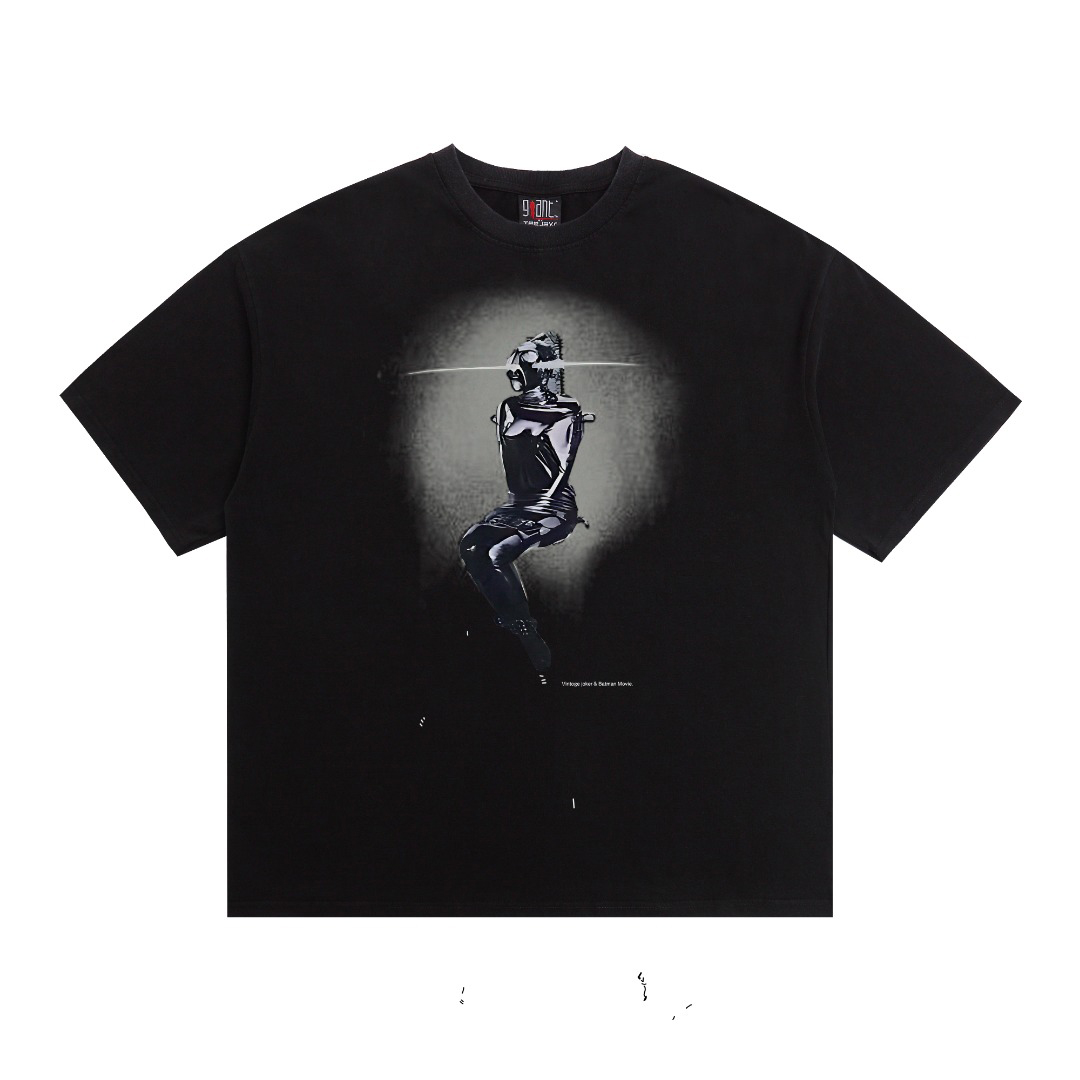 Saint Michael Mask Srym Short Sleeve Tee 'Black' - FashionPlug
