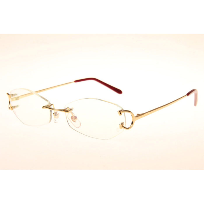 Cartier CT 4193831 Eyeglasses In Gold - FashionPlug