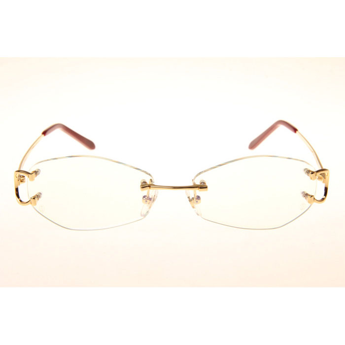 Cartier CT 4193831 Eyeglasses In Gold - FashionPlug