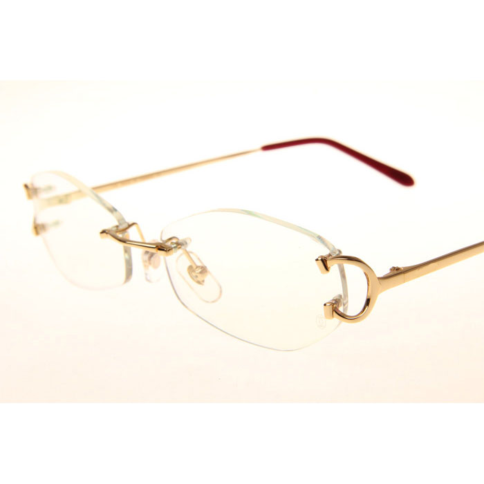 Cartier CT 4193831 Eyeglasses In Gold - FashionPlug