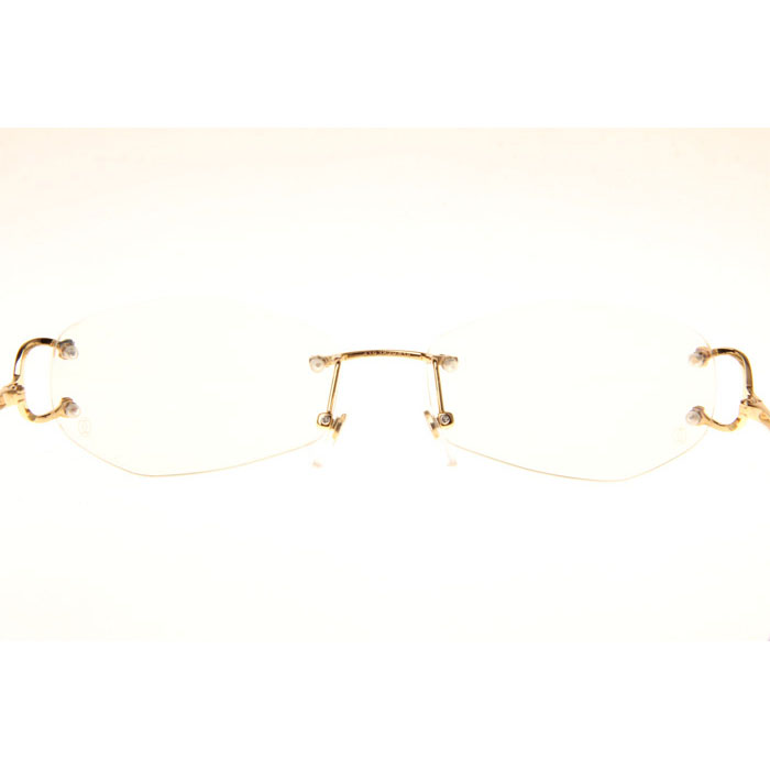Cartier CT 4193831 Eyeglasses In Gold - FashionPlug
