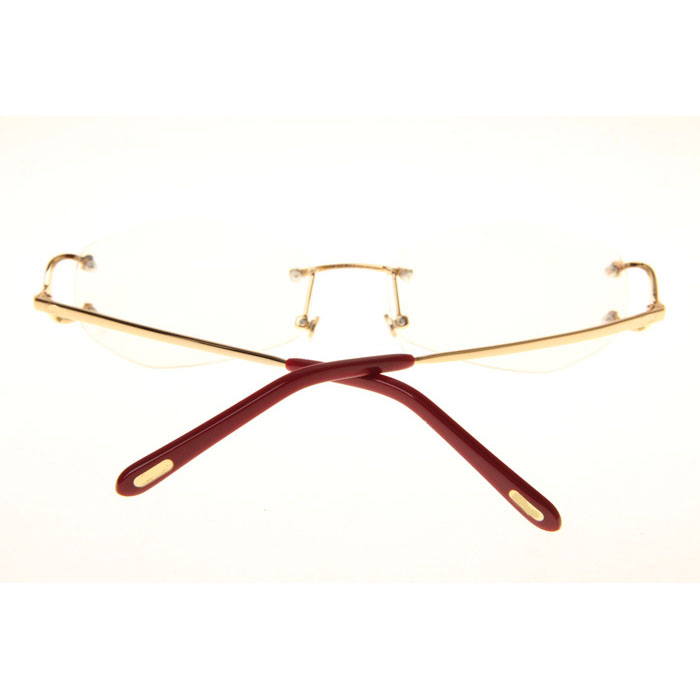 Cartier CT 4193831 Eyeglasses In Gold - FashionPlug