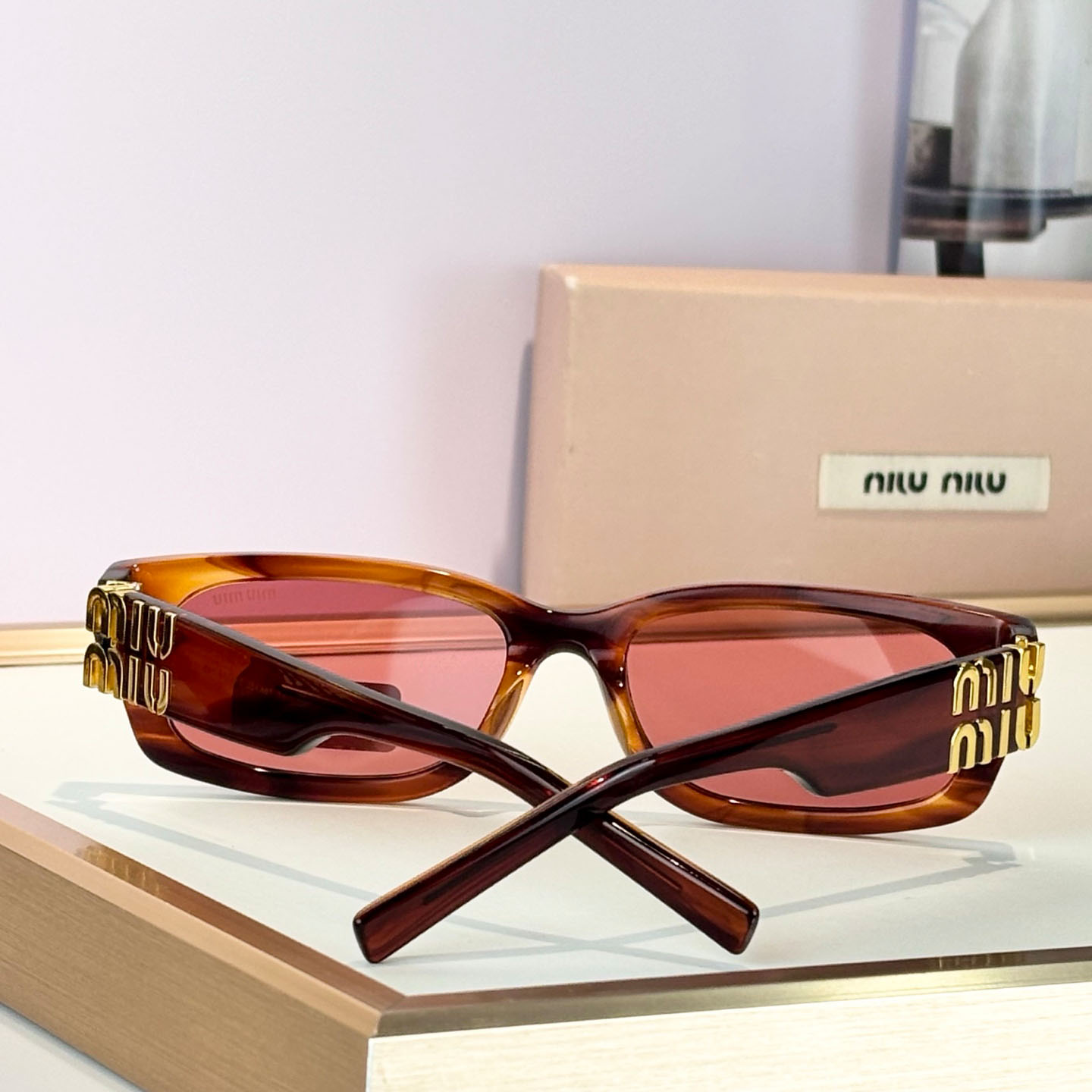 Miu Miu MU B13S Sunglasses - FashionPlug