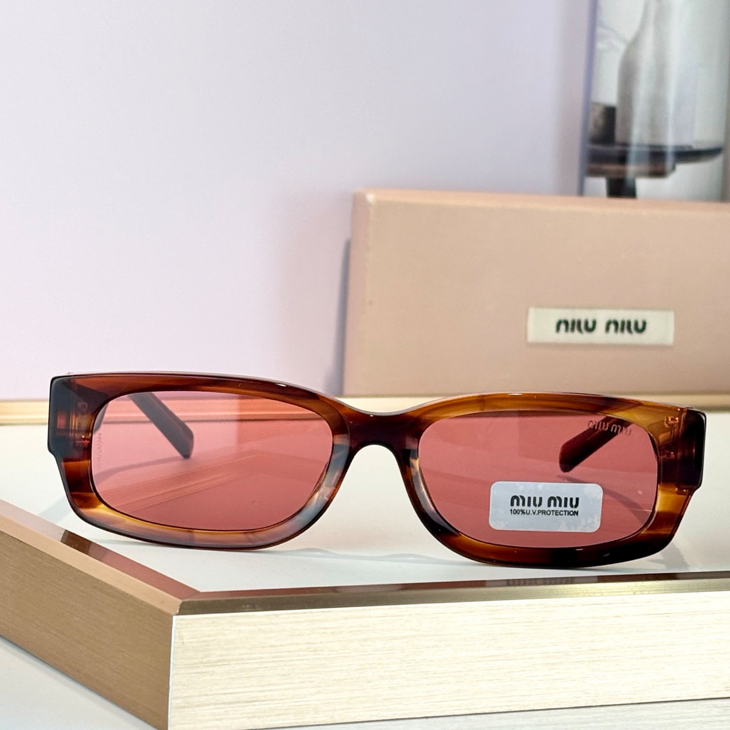 Miu Miu MU B13S Sunglasses - FashionPlug