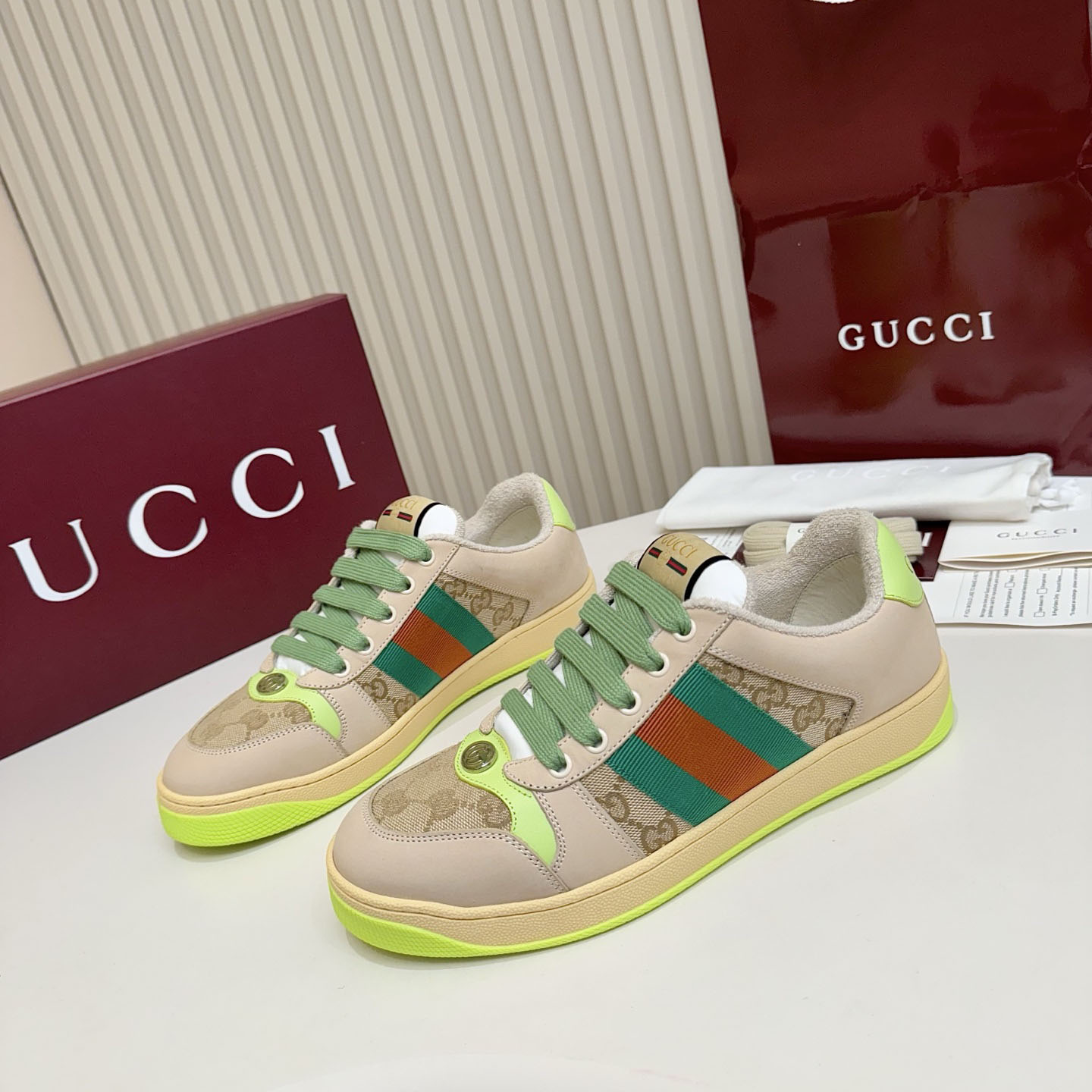Gucci Screener Multicolor Original Gg Canvas - FashionPlug