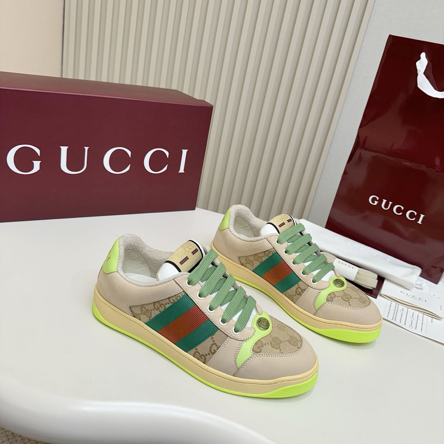 Gucci Screener Multicolor Original Gg Canvas - FashionPlug