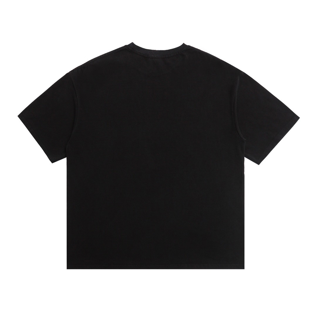 Saint Michael Short-Sleeve Tee 'Black' - FashionPlug