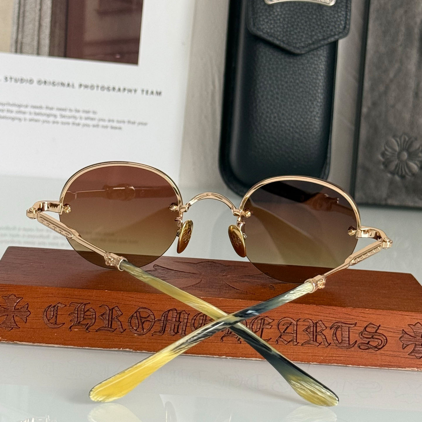 Chrome Hearts CH8281 Glasses - FashionPlug