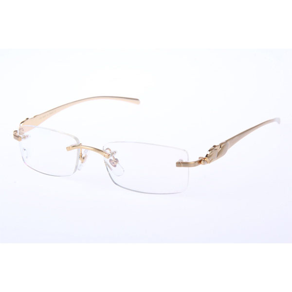 Cartier CT 5102338 Eyeglasses In Gold - FashionPlug