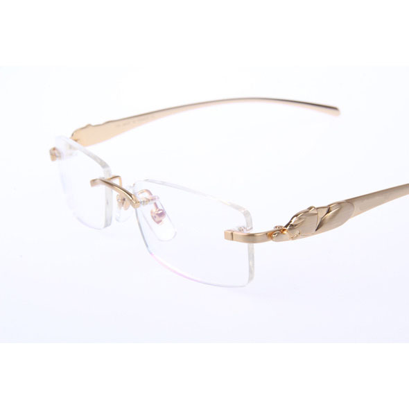Cartier CT 5102338 Eyeglasses In Gold - FashionPlug