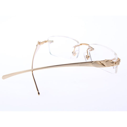Cartier CT 5102338 Eyeglasses In Gold - FashionPlug