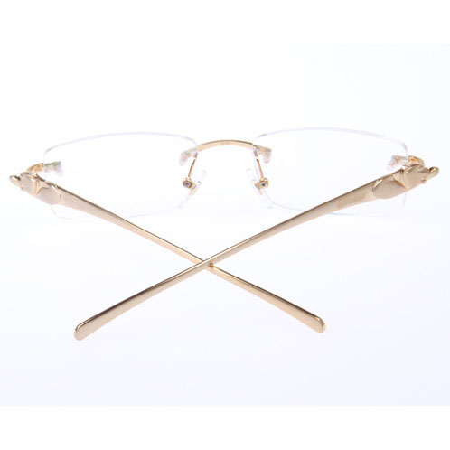 Cartier CT 5102338 Eyeglasses In Gold - FashionPlug