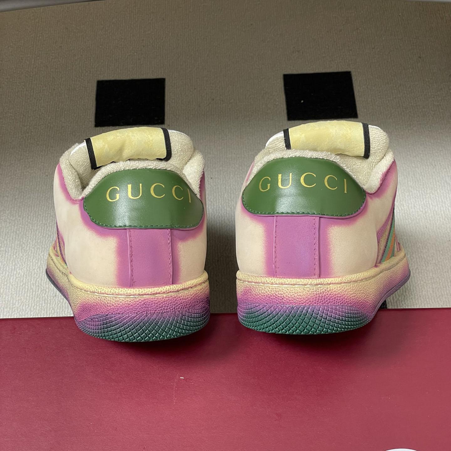 Gucci Serigraphy Screener Trainer - FashionPlug