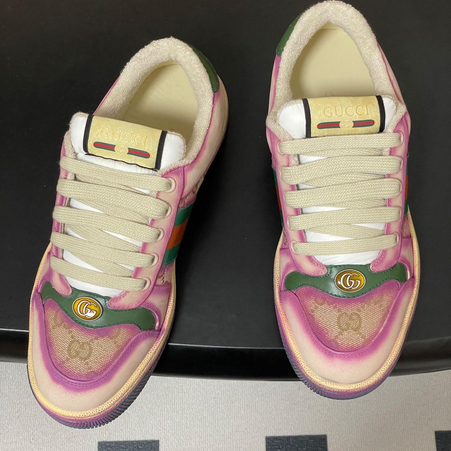 Gucci Serigraphy Screener Trainer - FashionPlug