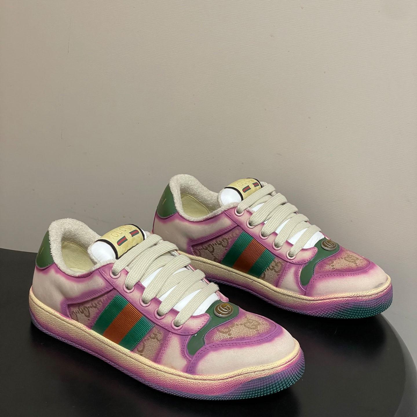 Gucci Serigraphy Screener Trainer - FashionPlug