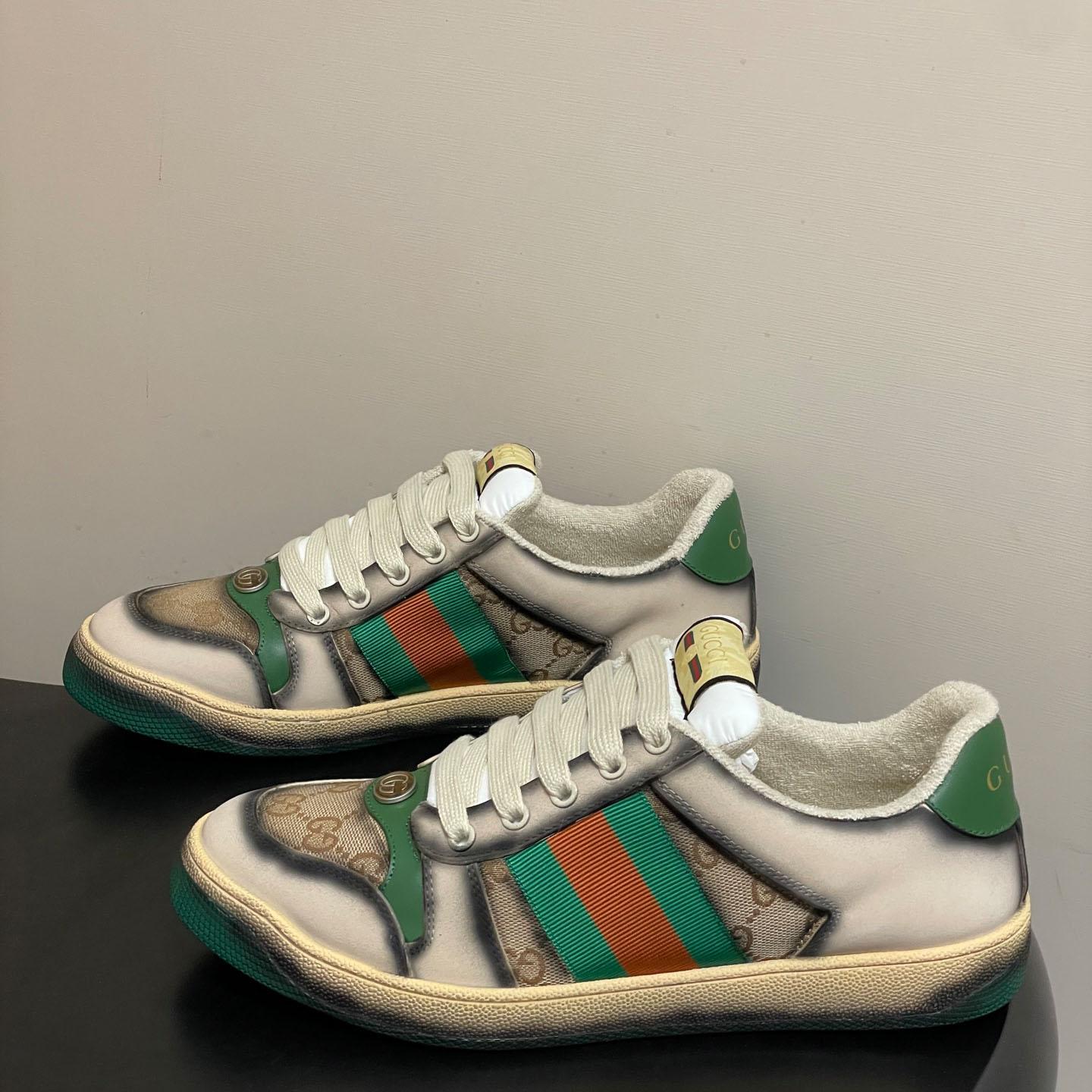 Gucci serigraphy Screener Sneaker - FashionPlug