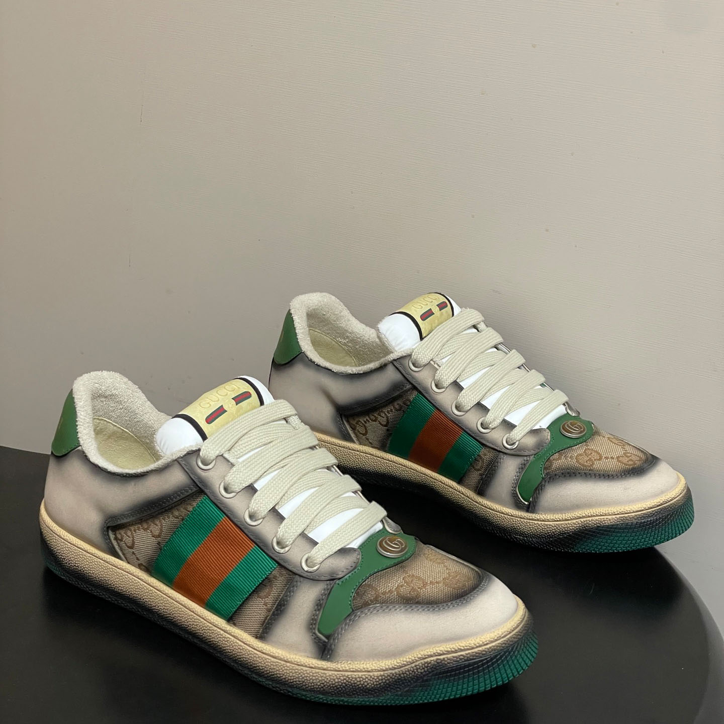 Gucci serigraphy Screener Sneaker - FashionPlug