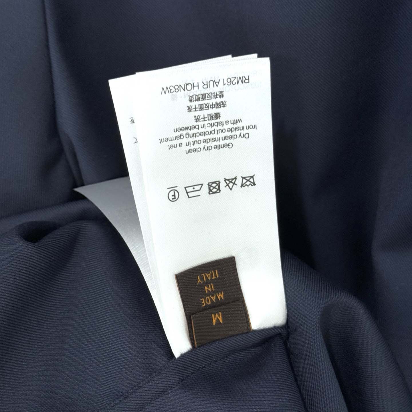 Louis Vuitton Long-Sleeved Cotton-Silk Crepe Shirt  1AJSPT - FashionPlug