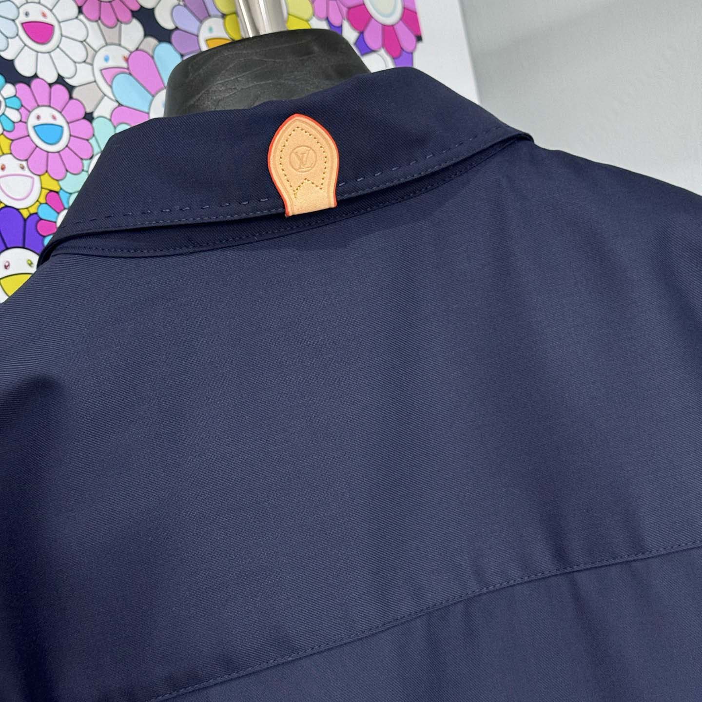 Louis Vuitton Long-Sleeved Cotton-Silk Crepe Shirt  1AJSPT - FashionPlug