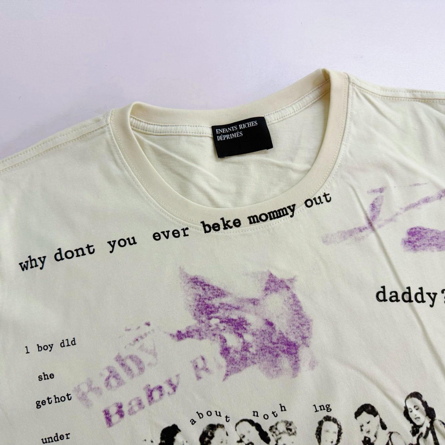 Enfants Riches Déprimés Take Mommy Out T-Shirt 'White' - FashionPlug