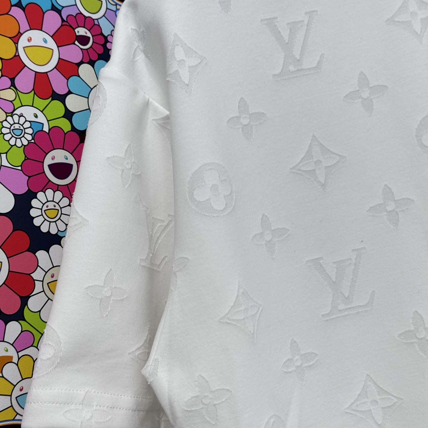 Louis Vuitton Monogram Short-Sleeved Crewneck - FashionPlug