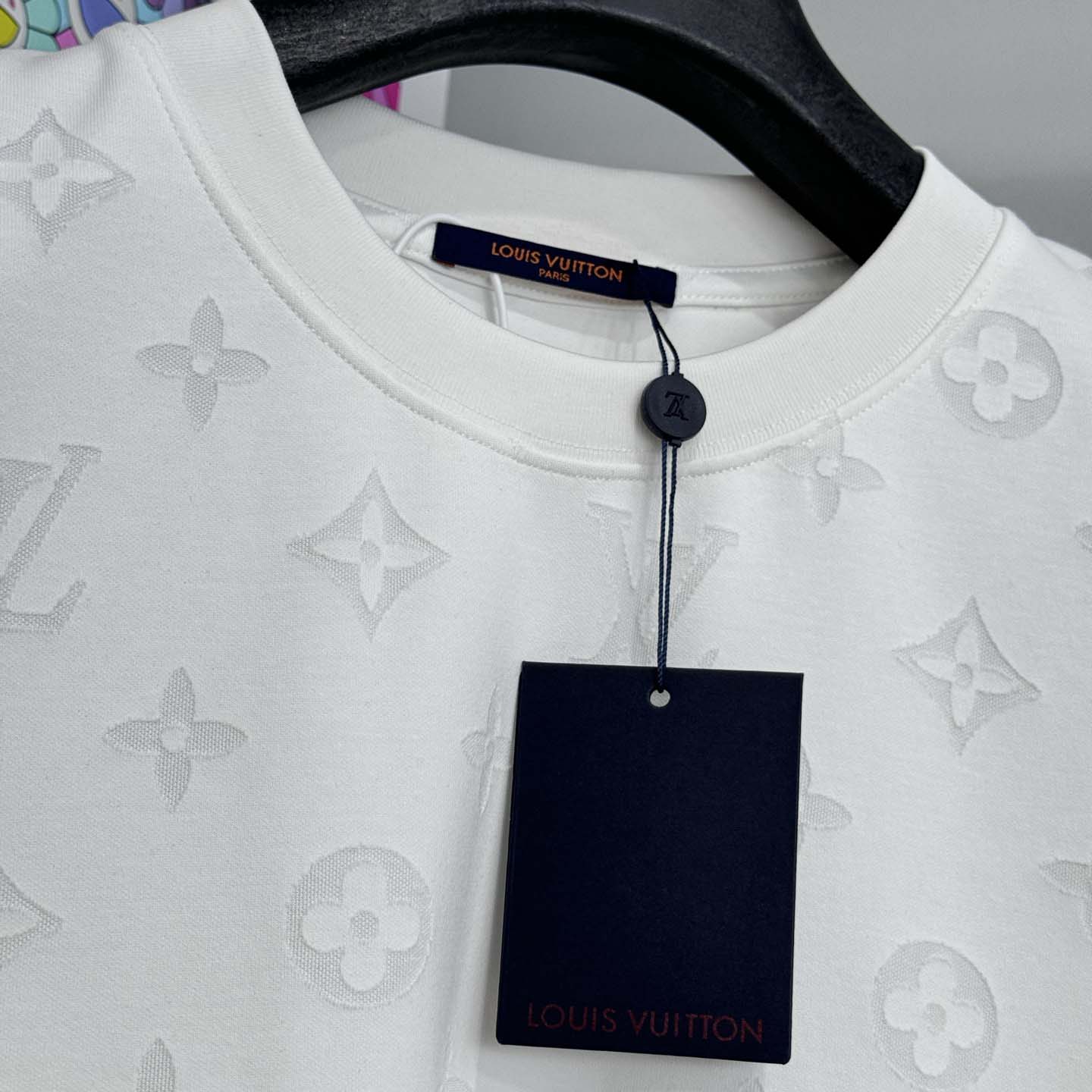Louis Vuitton Monogram Short-Sleeved Crewneck - FashionPlug