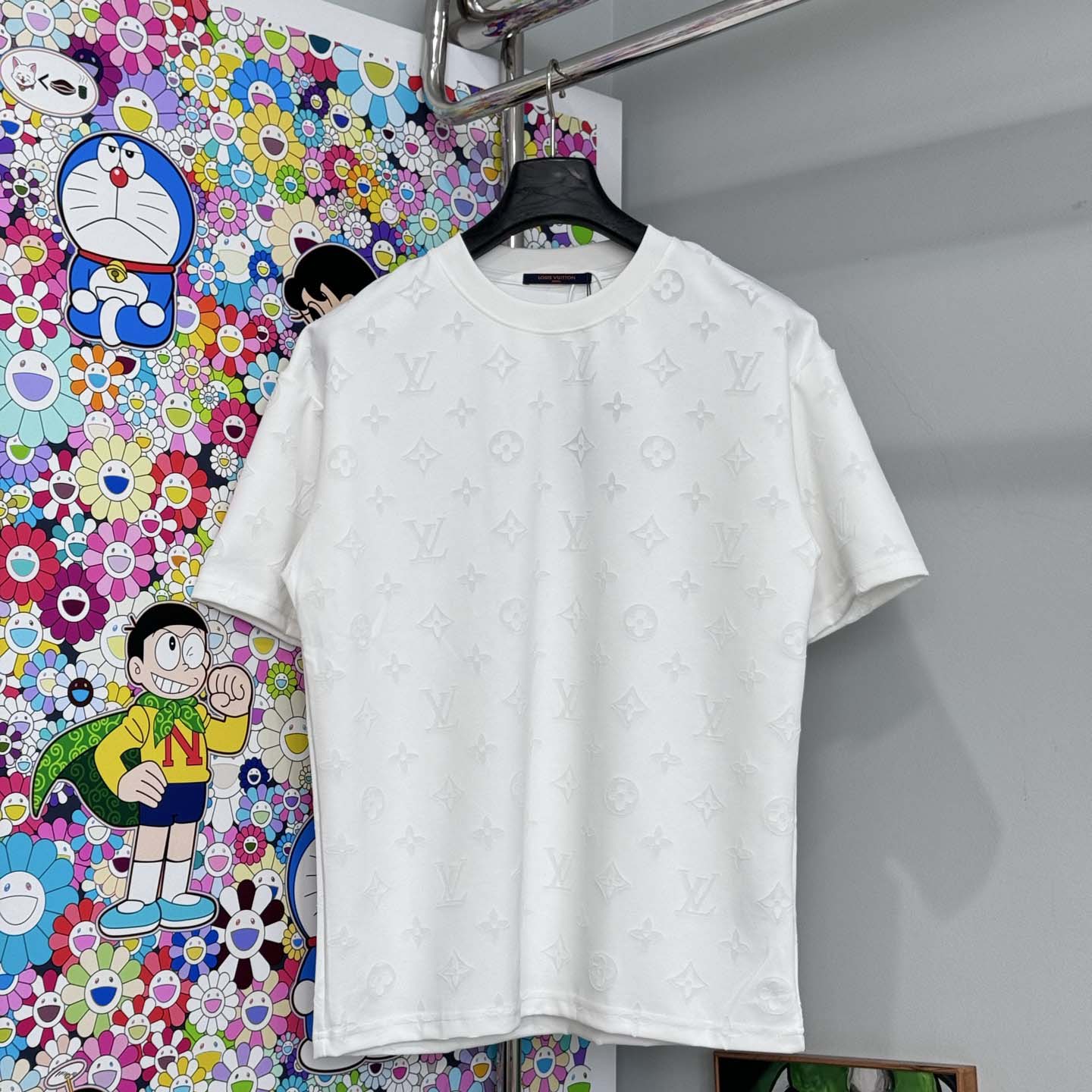 Louis Vuitton Monogram Short-Sleeved Crewneck - FashionPlug