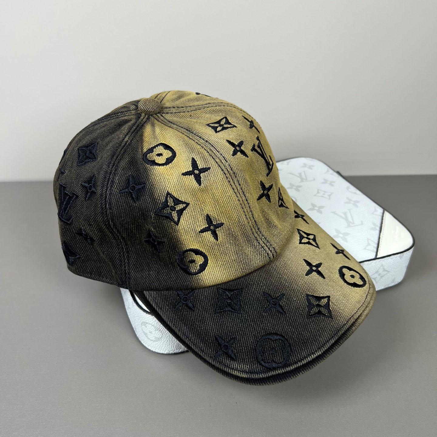 Louis Vuitton Monogram Gradient Hat - FashionPlug