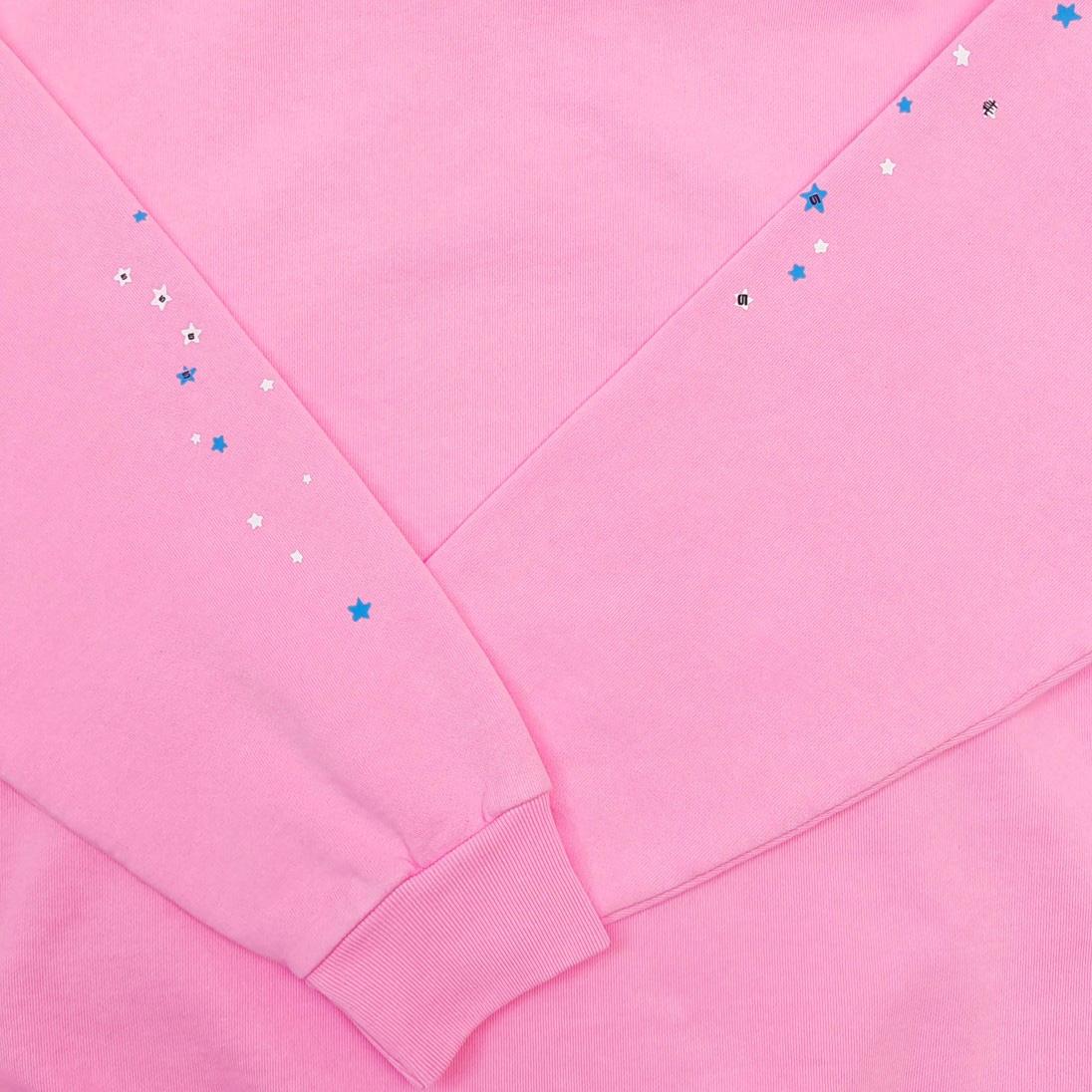 Sp5der OG Web Hoodie 'Pink' - FashionPlug