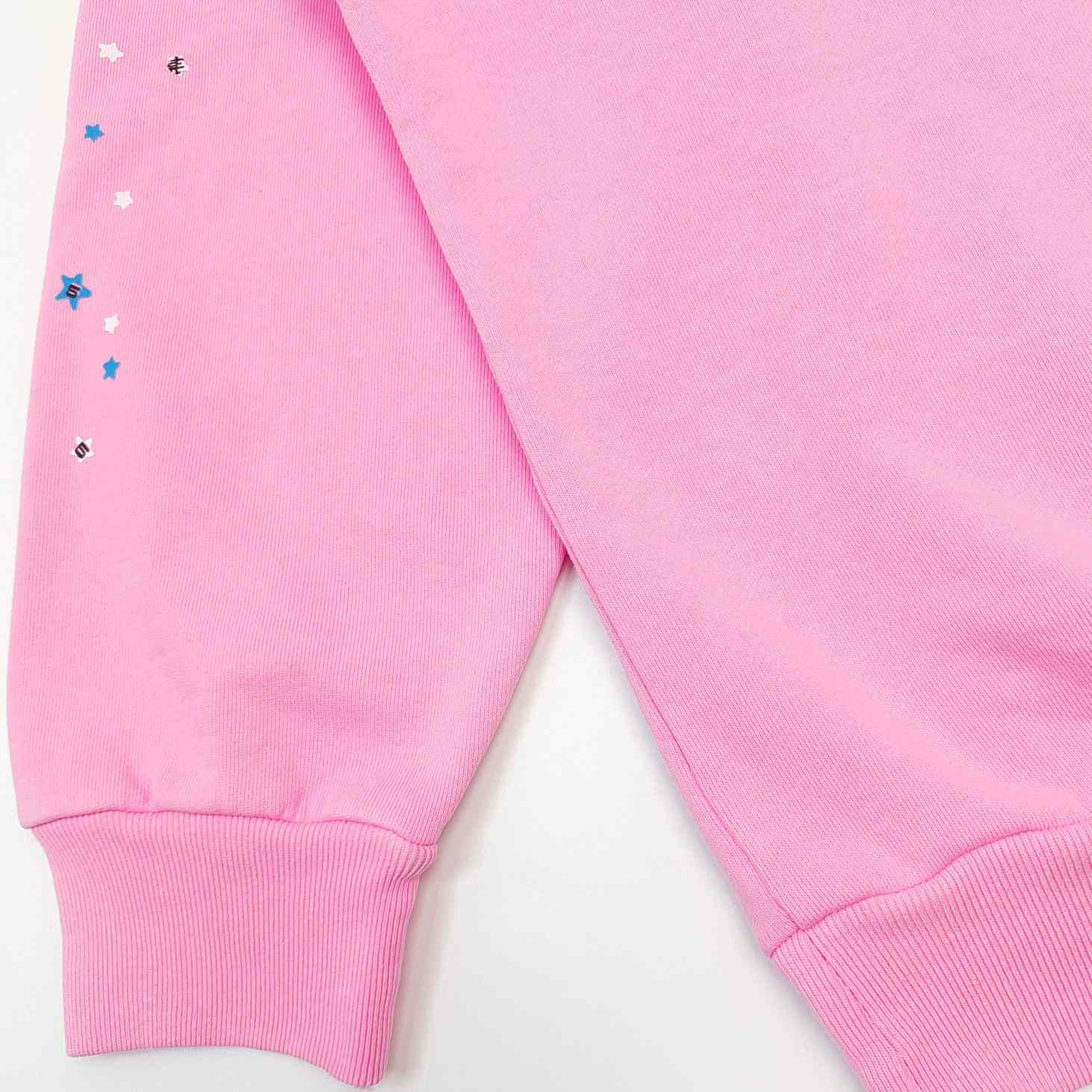 Sp5der OG Web Hoodie 'Pink' - FashionPlug