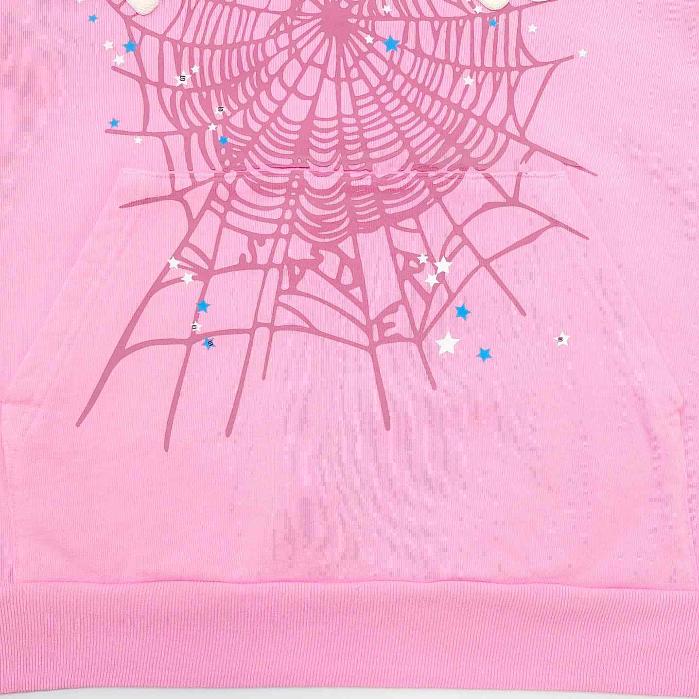 Sp5der OG Web Hoodie 'Pink' - FashionPlug
