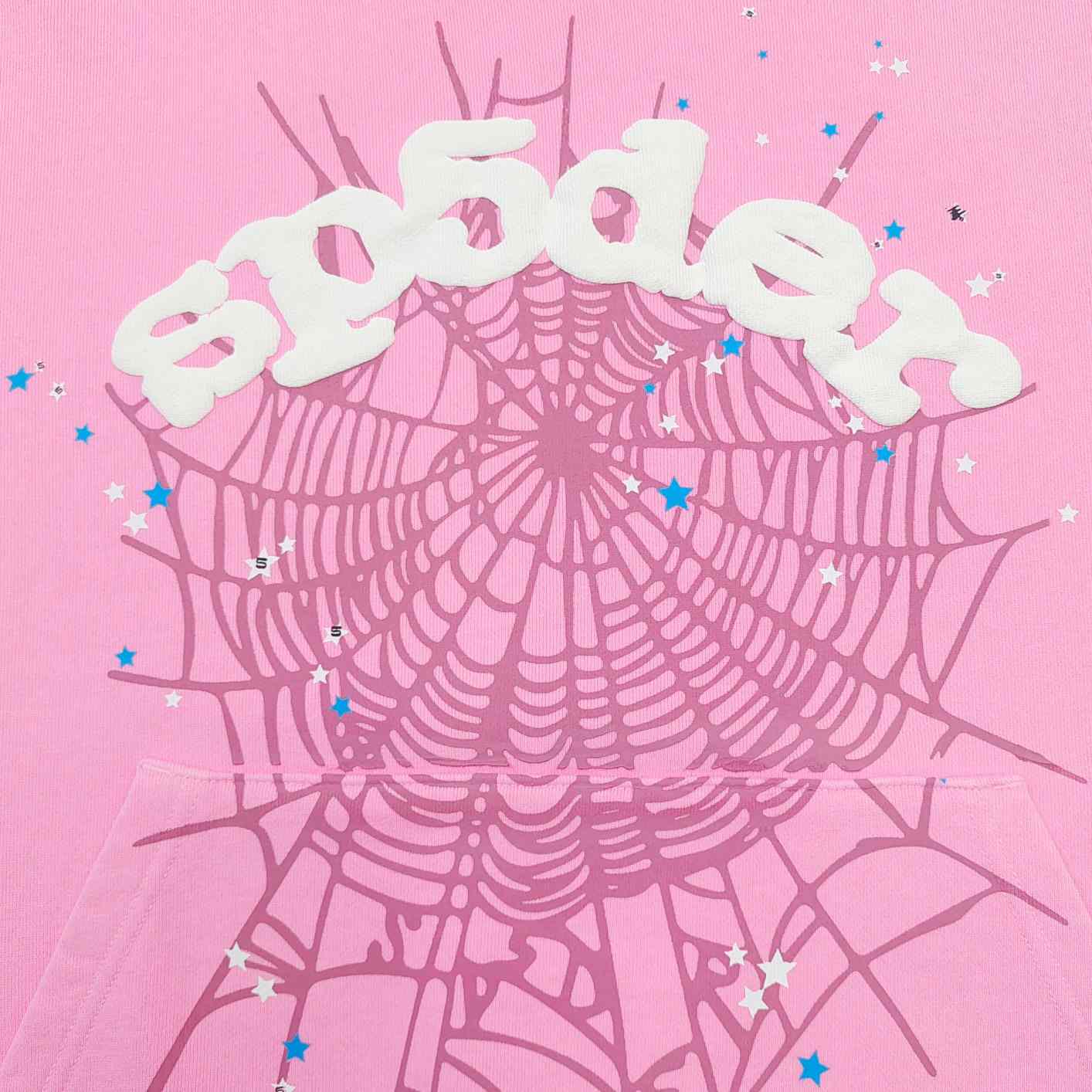 Sp5der OG Web Hoodie 'Pink' - FashionPlug