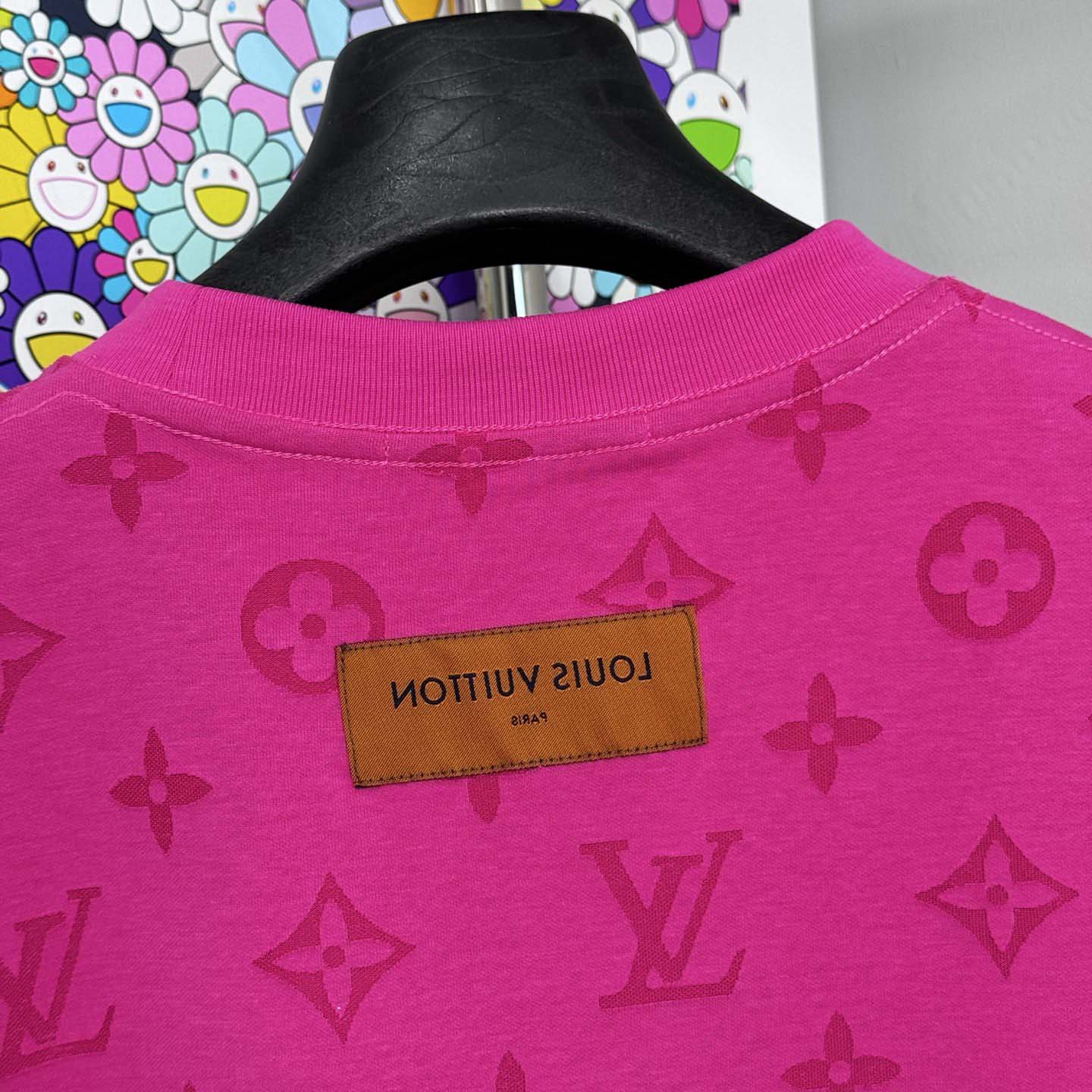 Louis Vuitton Monogram Short-Sleeved Crewneck - FashionPlug