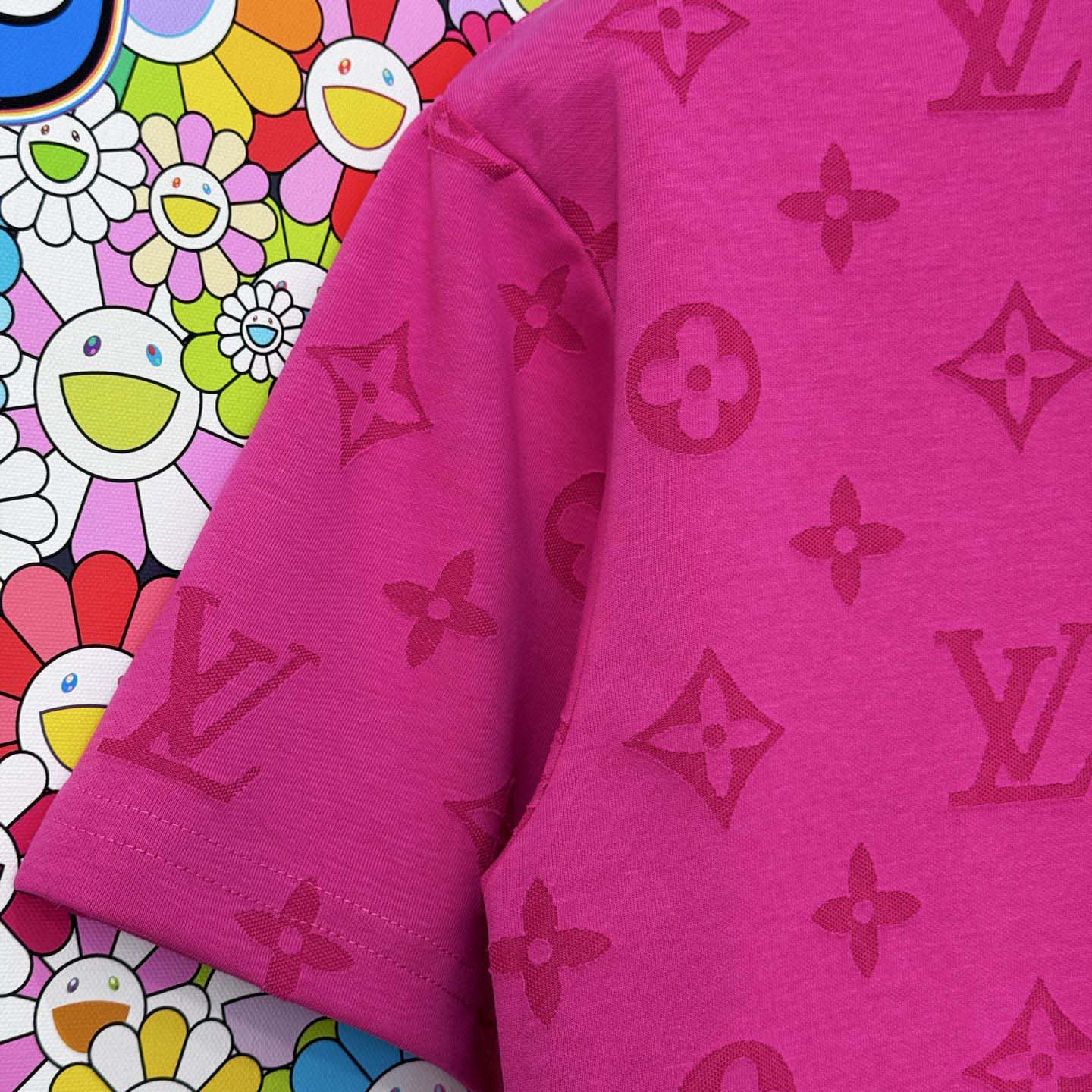 Louis Vuitton Monogram Short-Sleeved Crewneck - FashionPlug