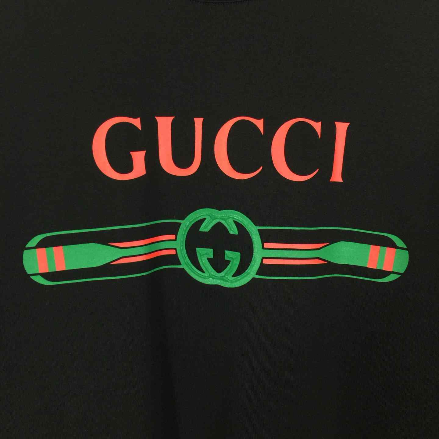 Gucci Jersey T-shirt With Print  - FashionPlug