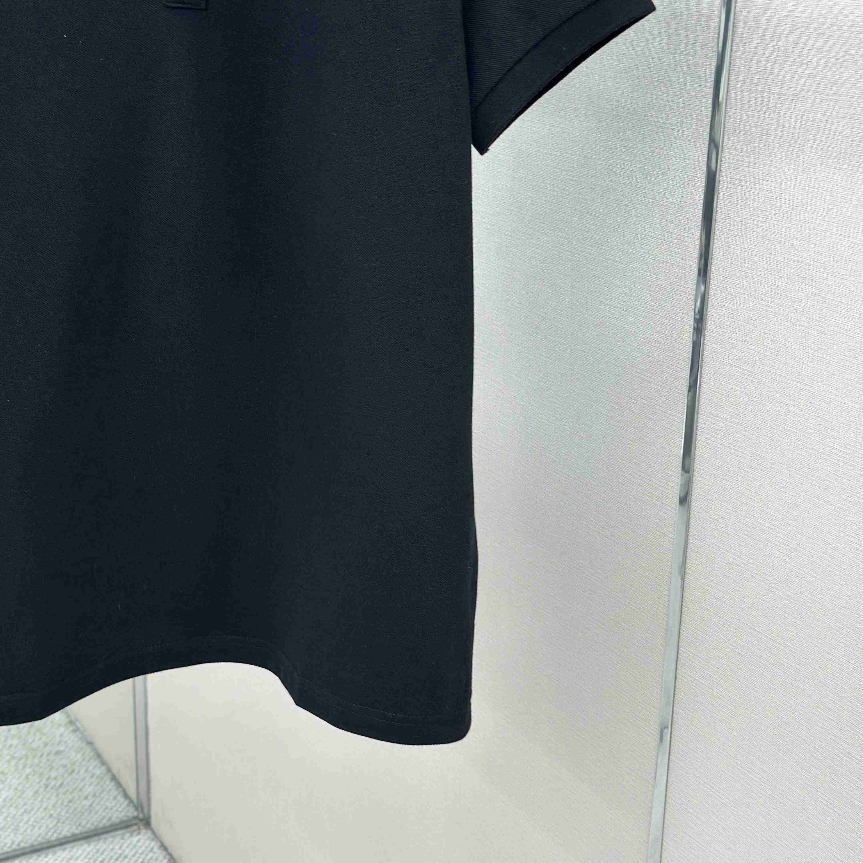 Moncler Logo Patch Cotton Polo Shirt - FashionPlug