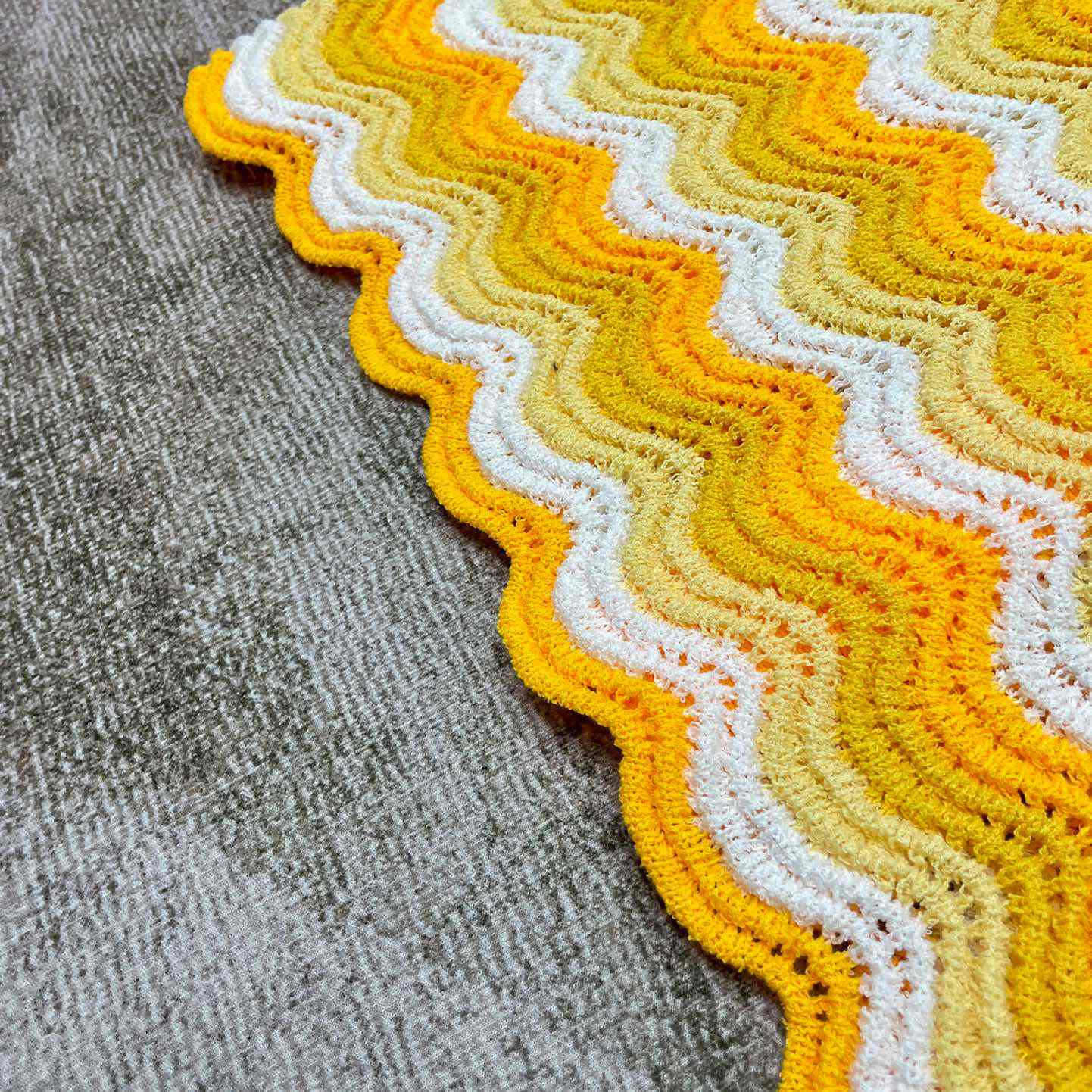 Casablanca Wavy Gradient Open Knit Shirt D009 - FashionPlug