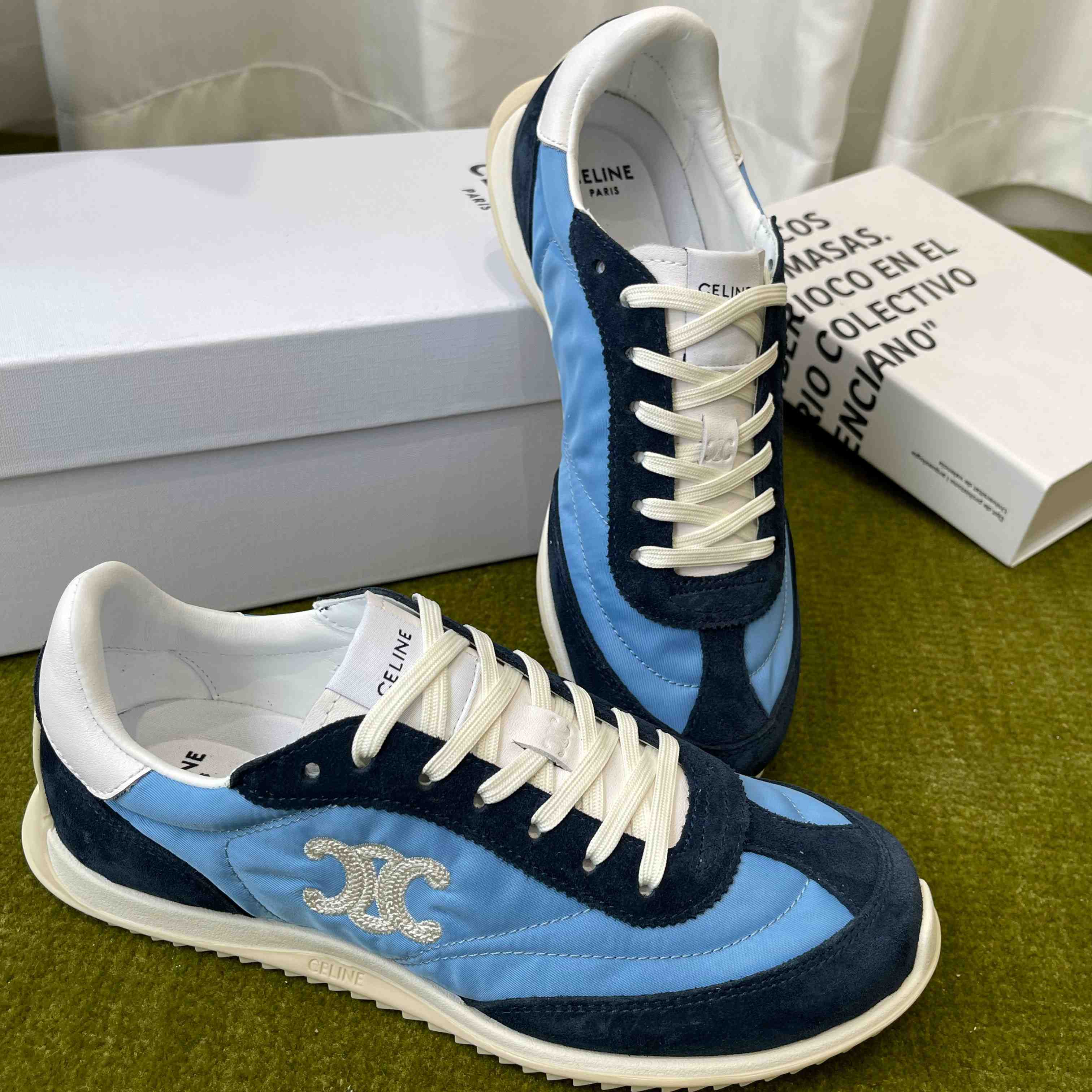 CELINE RACER - LOW TOP SNEAKER - FashionPlug