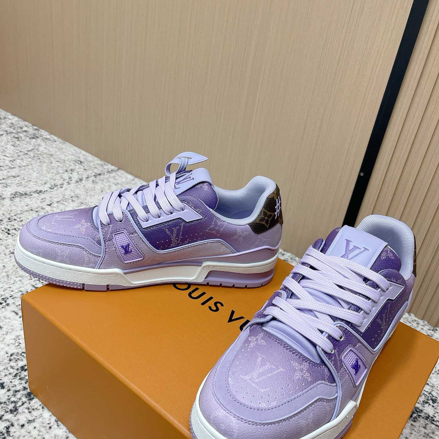 Louis Vuitton LV Trainer Sneaker   1AJTQ5 - FashionPlug