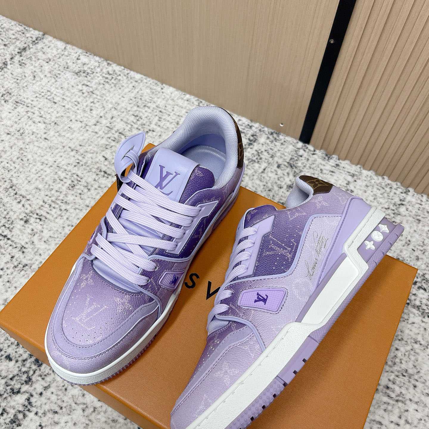 Louis Vuitton LV Trainer Sneaker   1AJTQ5 - FashionPlug